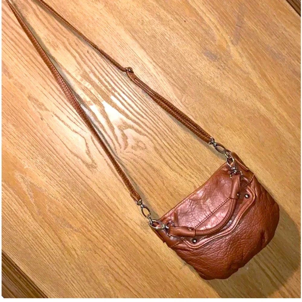 Candies Vintage Pleather Crossbody / Convertible Bag — Stylish & Versatile!